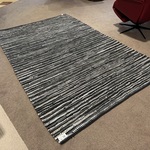 Vloerkleed, meerkleurig leer